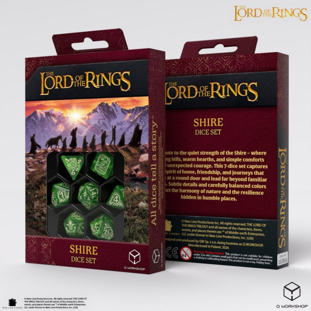 Q Workshop - The Lord of the Rings: Shire Dice Set
