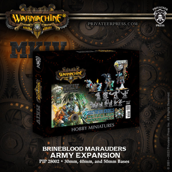 Warmachine: Southern Kriels - Southern Kriels Brineblood Marauders Army Expansion - PIP28002