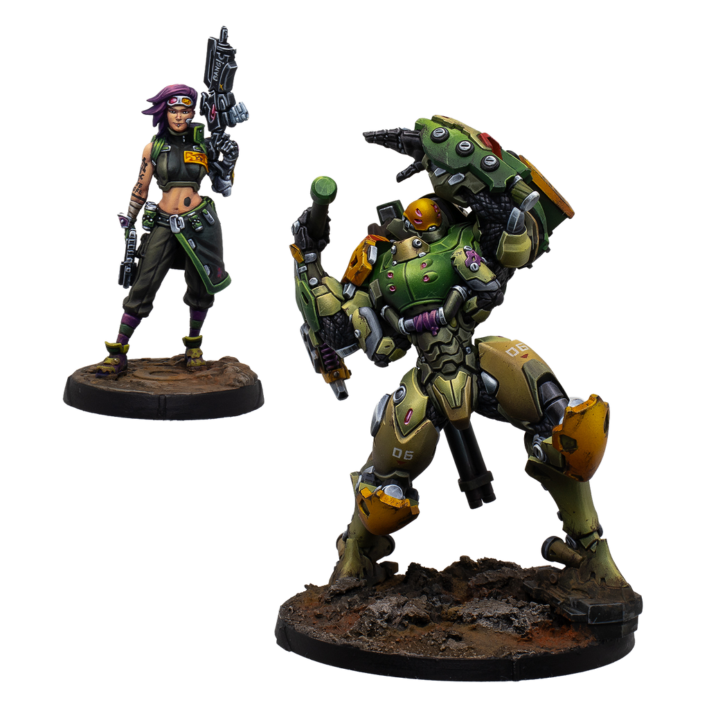 Infinity: NA2: Scarface. Mercenary TAG Team