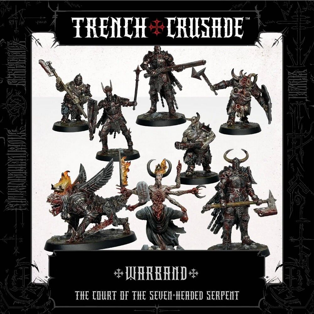Trench Crusade: Court of the Seven Headed Serpent Warband