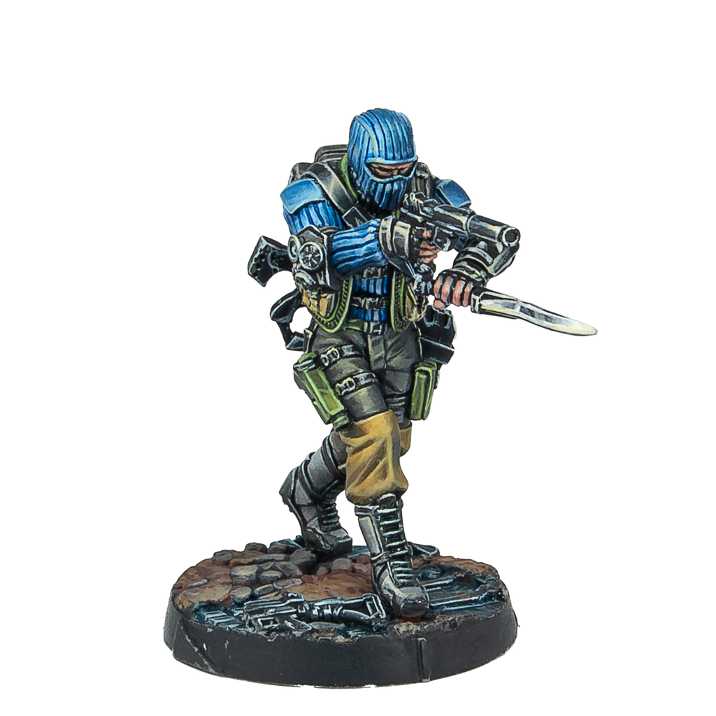 Infinity: Ariadna: 1st Highlander S.A.S. (Chain Rifle)