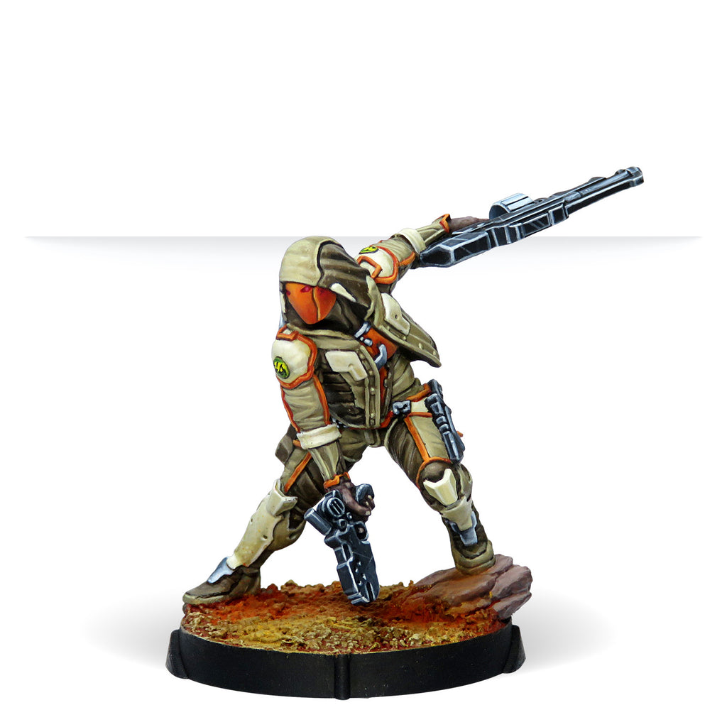 Infinity: Haqqislam - Mukhtar, Active Response Unit (Boarding Shotgun)