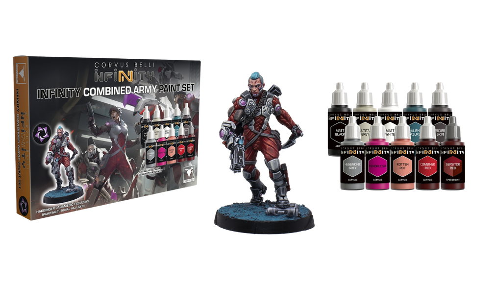 Infinity: Combined Army: Paint Set Harbinger Paramedic exclusive