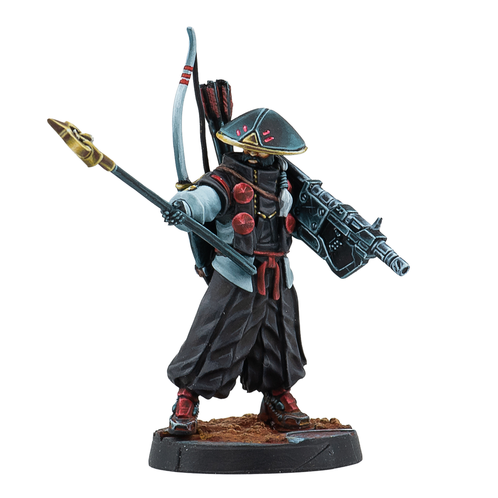 Infinity:  JSA: Yamabushi (Chain Rifle, Panzerfaust)