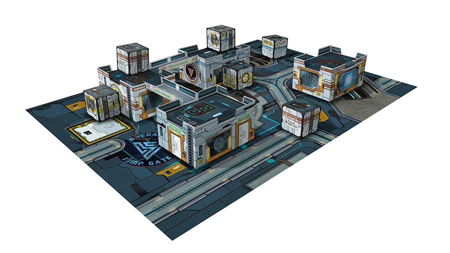 Infinity: Scenery - Daedalus Gate Scenery Pack