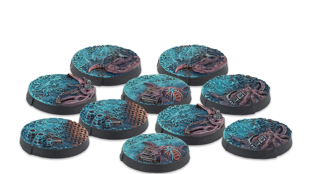 Infinity: Bases: 25mm Scenery Bases, Zeta Series