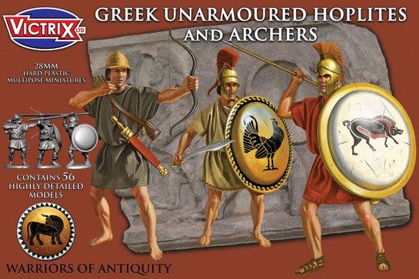 Victrix - Greek Unarmoured Hoplites and Archers