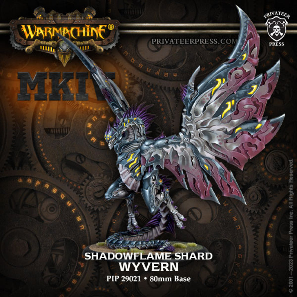 Warmachine: Khymaera – Wyvern - Shadowflame Shard Super-Heavy Warbeast - PIP29021