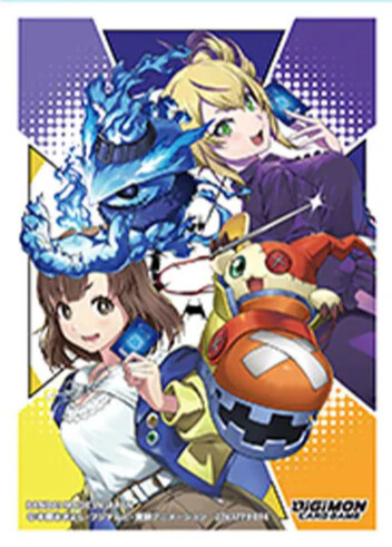 Digimon Card Game: Official Sleeves – 2025 v1 - Arisa Kinosaki & Violet