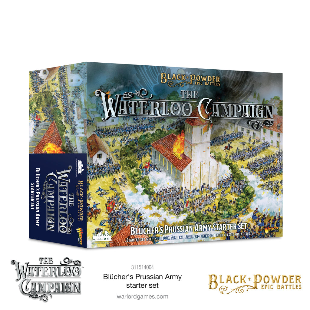 Black Powder Epic Battles: Waterloo - Blücher's Prussian Army Starter Set