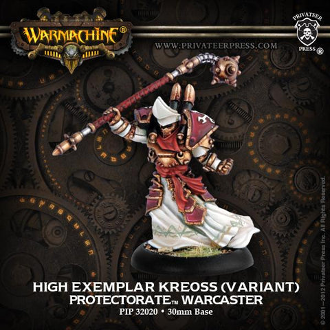 Warmachine: Protectorate of Menoth - High Exemplar Kreoss Variant Warcaster - PIP32020