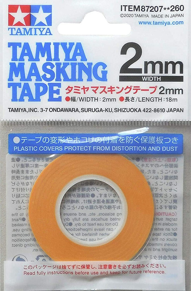 Tamiya Masking Tape (No Dispenser) - 2mm Width - 87207