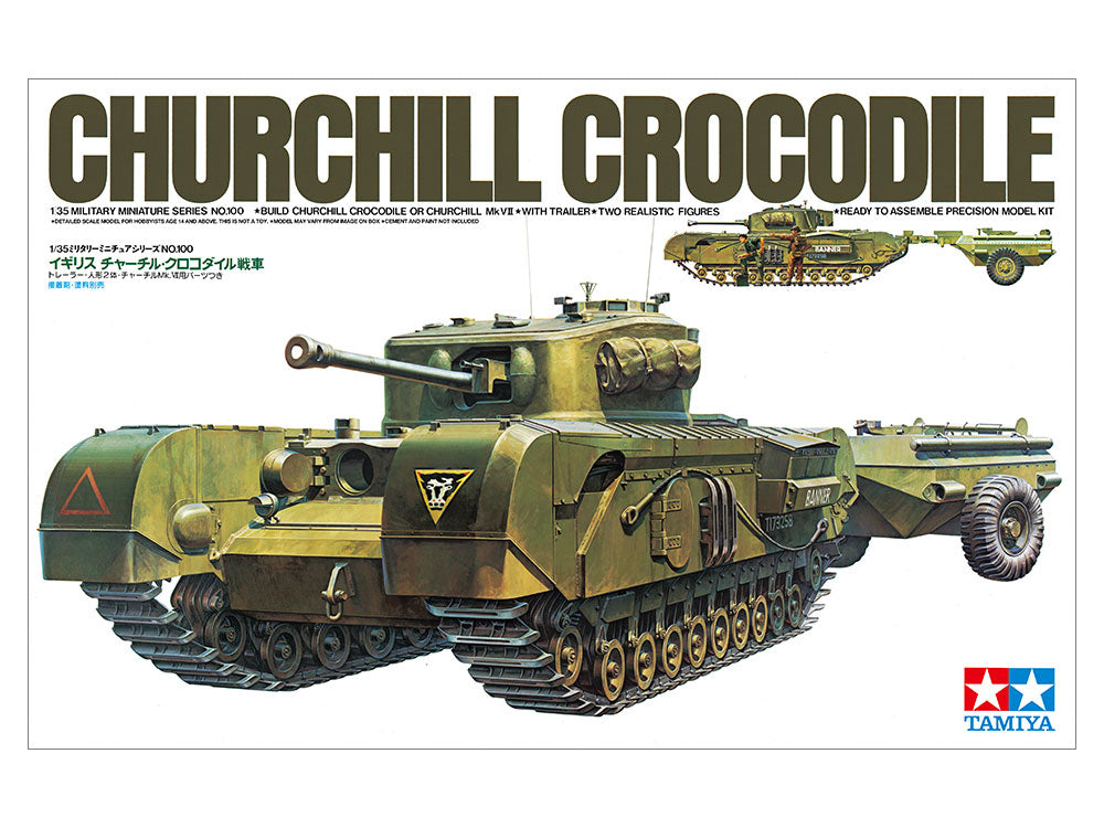 Tamiya - 35100 - 1/35 Churchill Crocodile