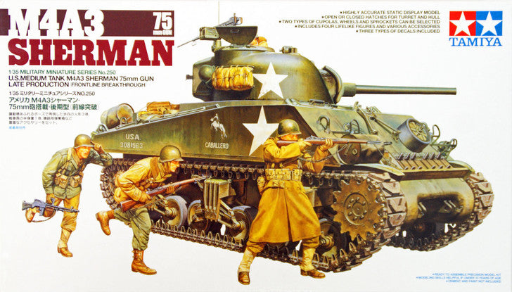 Tamiya - 35250 - 1/35 M4A3 Sherman