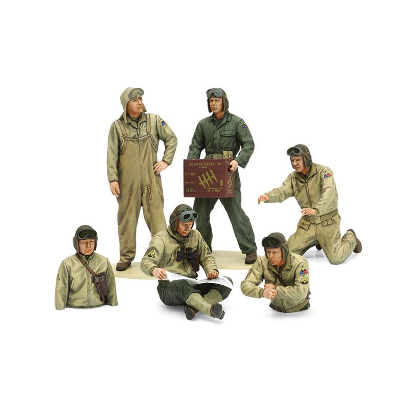 Tamiya - 35347 - 1/35 US TANK CREW EURO THEATER