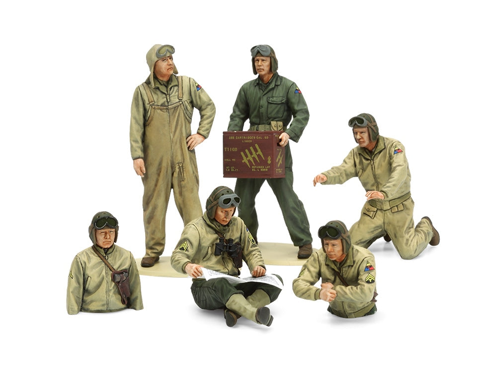 Tamiya - 35347 - 1/35 U.S. Tank Crew Set