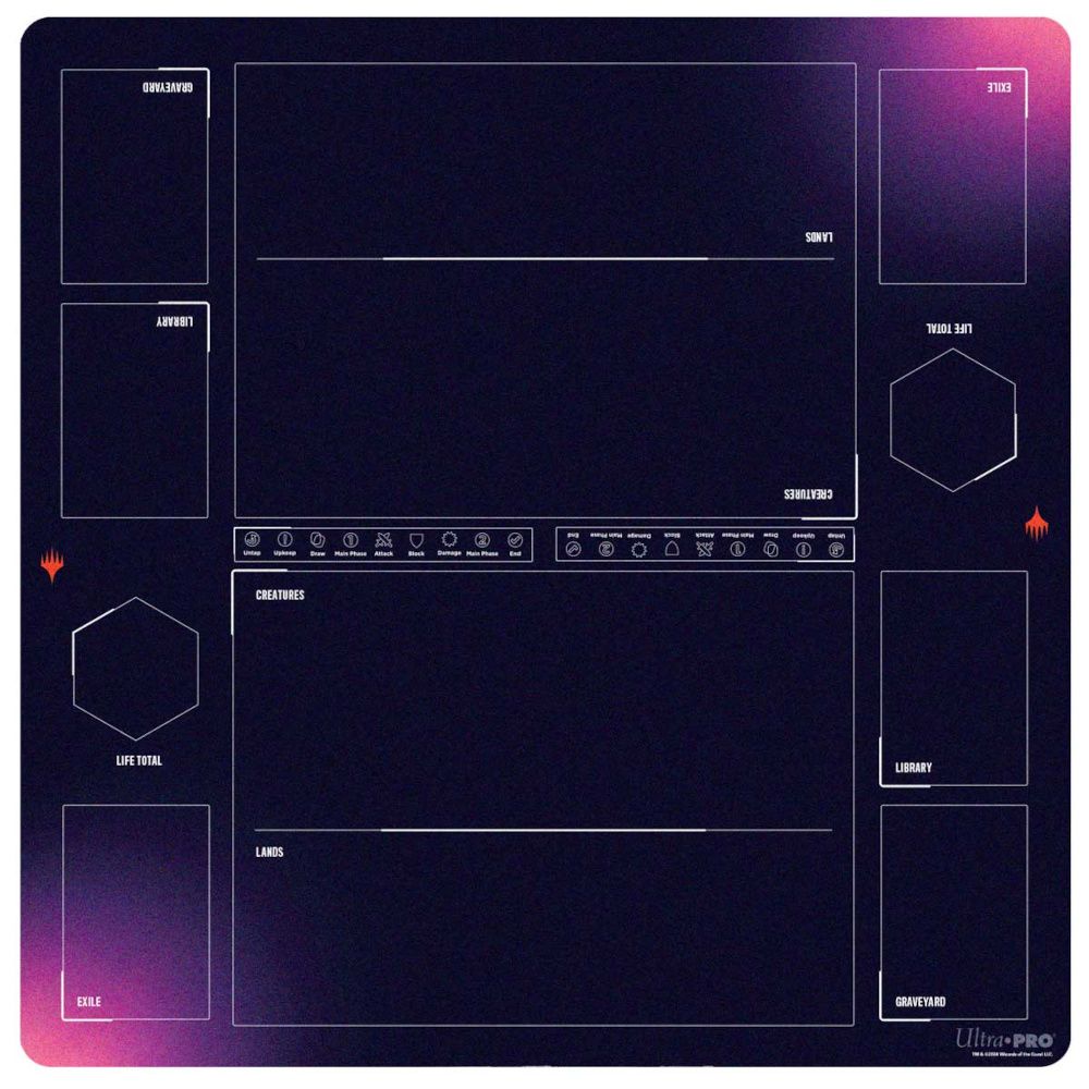 Ultra Pro - 38644 - Foundations Learn to Play 2 Player Battlemat for Magic: The Gathering