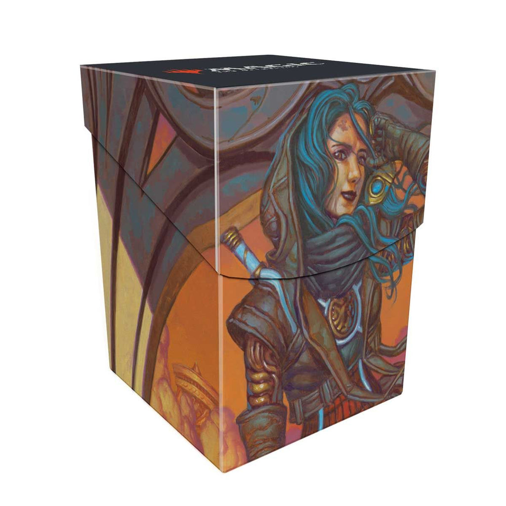 Ultra Pro - 38669 - MTG 2025 Aetherdrift 100+ Deck Box Borderless Racer 1 for MtG