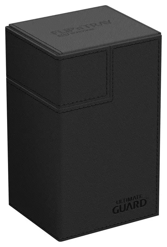 Ultimate Guard Flip n Tray Deck Case 80+ Standard Size XenoSkin Black Deck Box