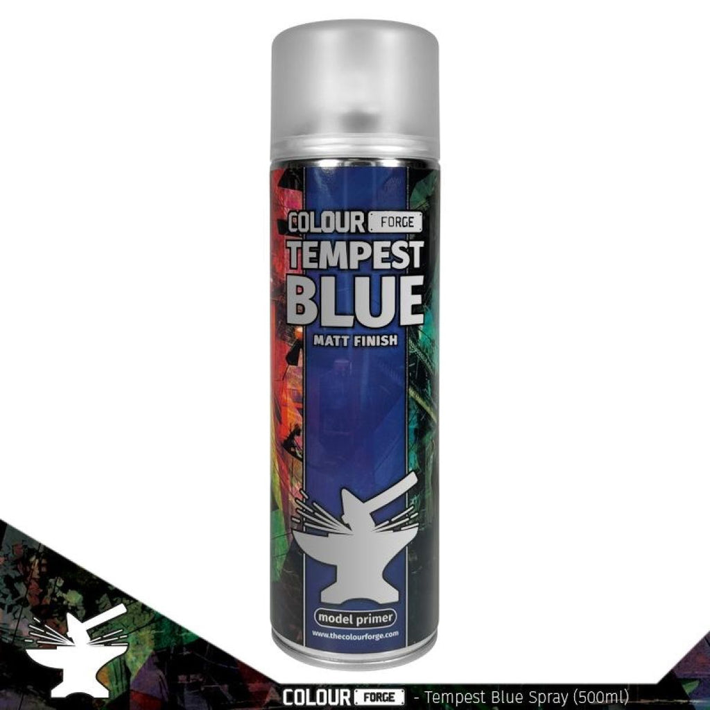 Colour Forge - TCF-SPR-015 - Aerosol Spray Primer - Tempest Blue 500ml
