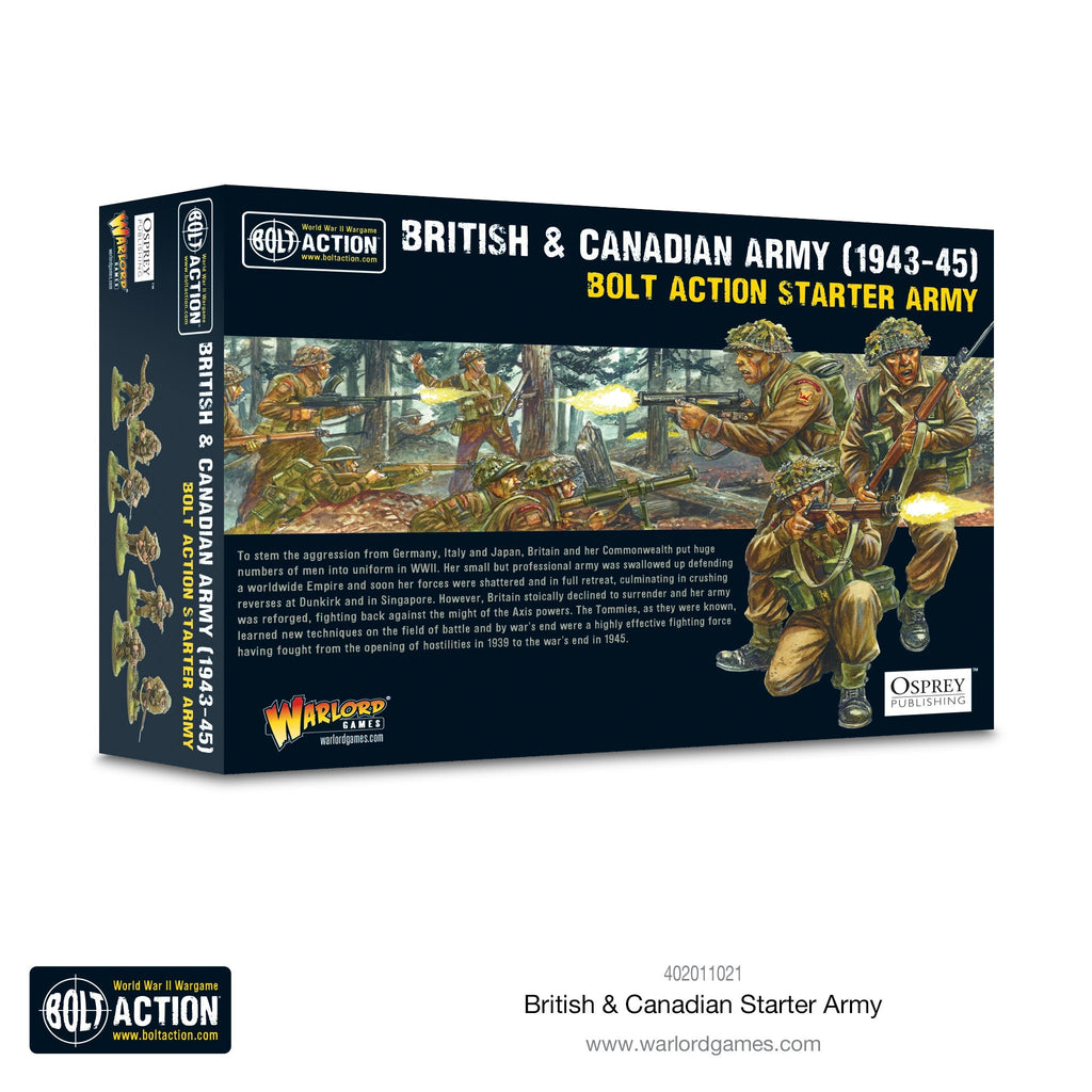 Bolt Action - Great Britain - British & Canadian Army (1943-45) Starter Army