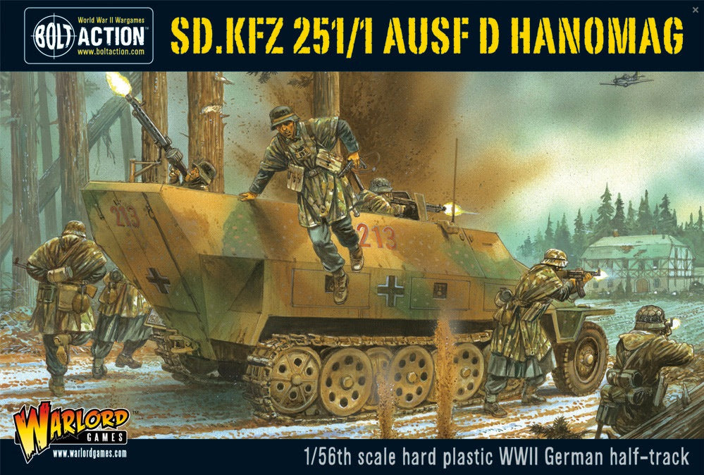 Bolt Action - Germany - Sd.Kfz 251/1 Ausf D Hanomag