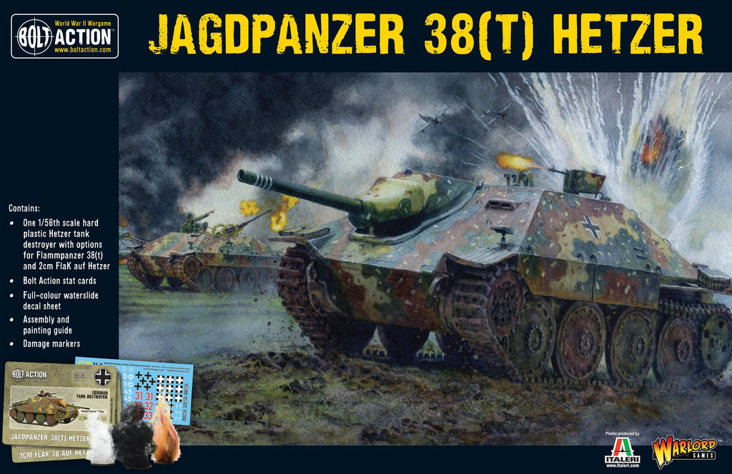 Bolt Action - Germany- JagdPanzer 38 (T) Hetzer