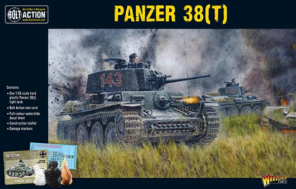 Bolt Action - Germany- Panzer 38 (T)