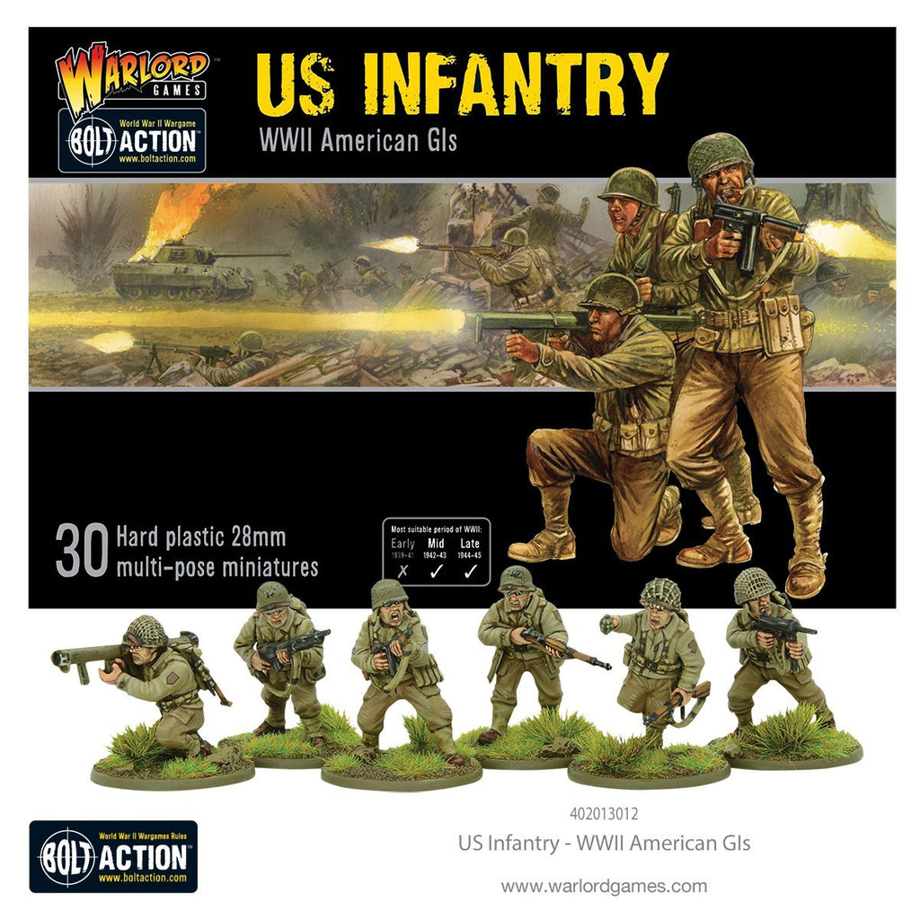 Bolt Action - USA - US Infantry - WWII American GIs