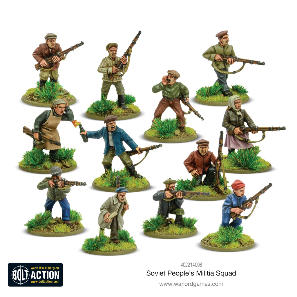 Bolt Action - Soviet Union - Soviet Peoples Militia Squad