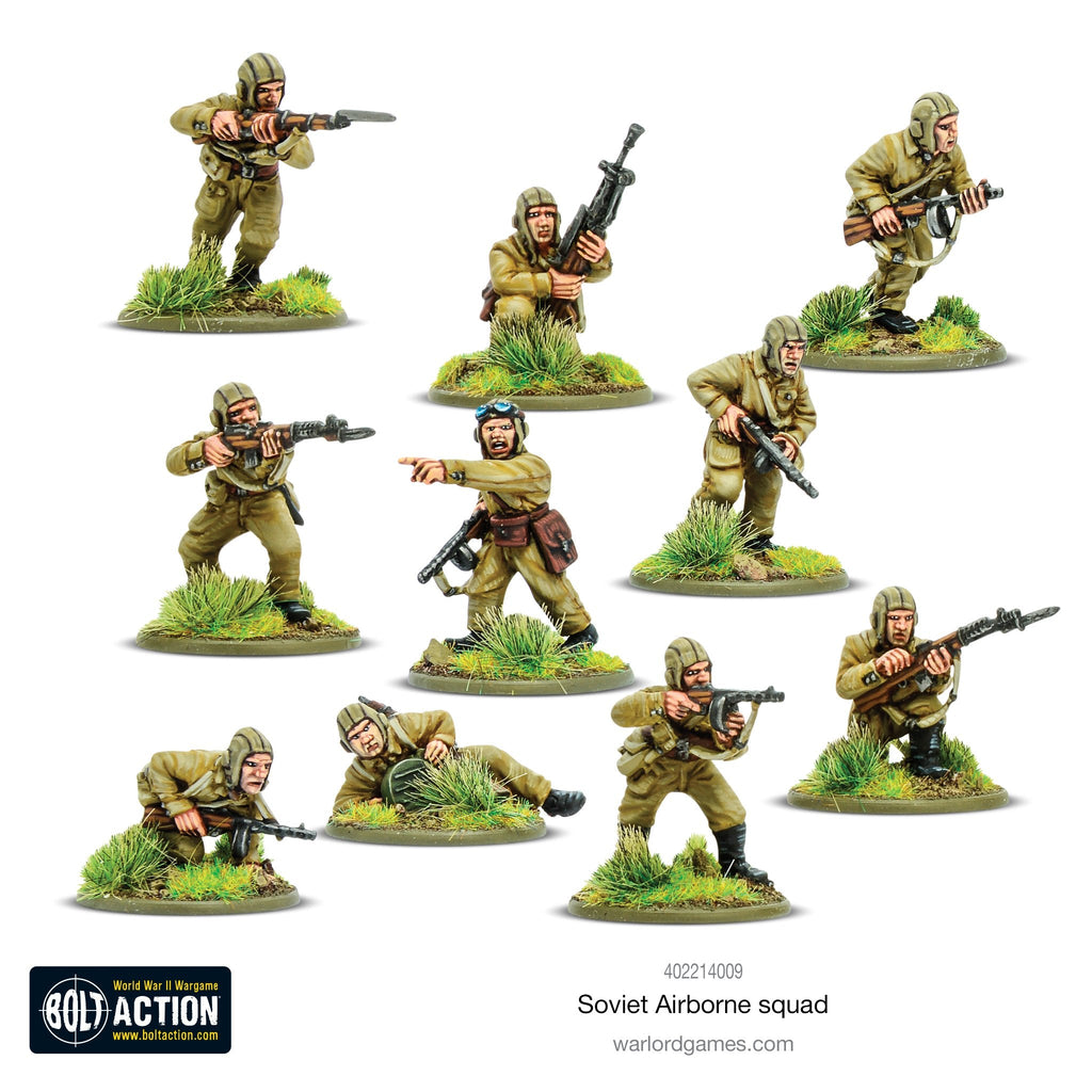 Bolt Action - Soviet Union - Soviet Airborne Squad