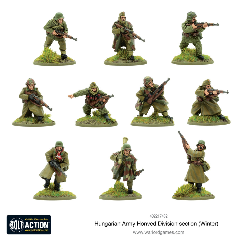 Bolt Action - Hungary - Hungarian Army Honved Division section (winter)