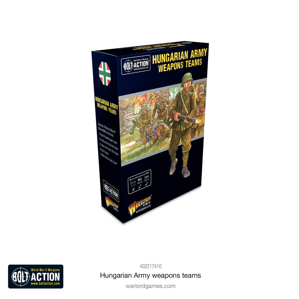 Bolt Action - Hungary - Hungarian Army Weapon Teams