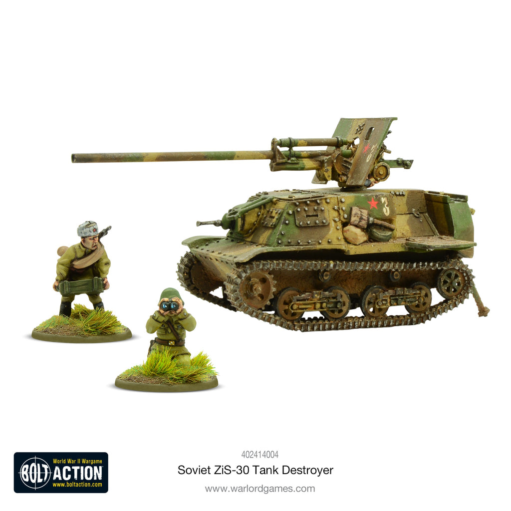 Bolt Action - Soviet Union - Soviet ZIS-30 Tank Destroyer