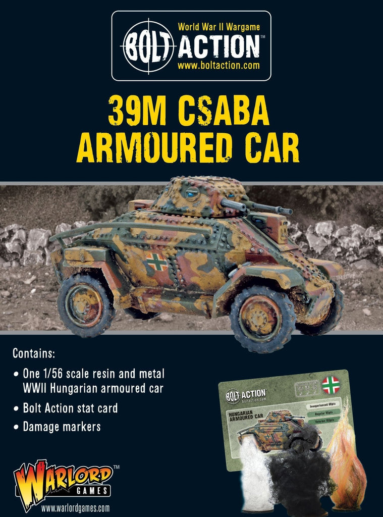 Bolt Action - Hungary - 39M Csaba Armoured Car