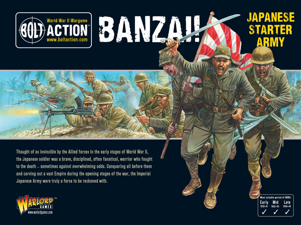 Bolt Action - Japan - Banzai! Starter Army