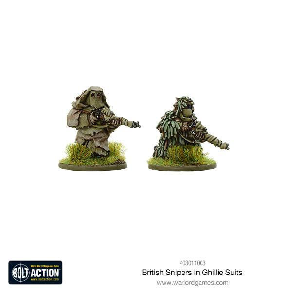 Bolt Action - Great Britain - British Snipers in Ghillie suits