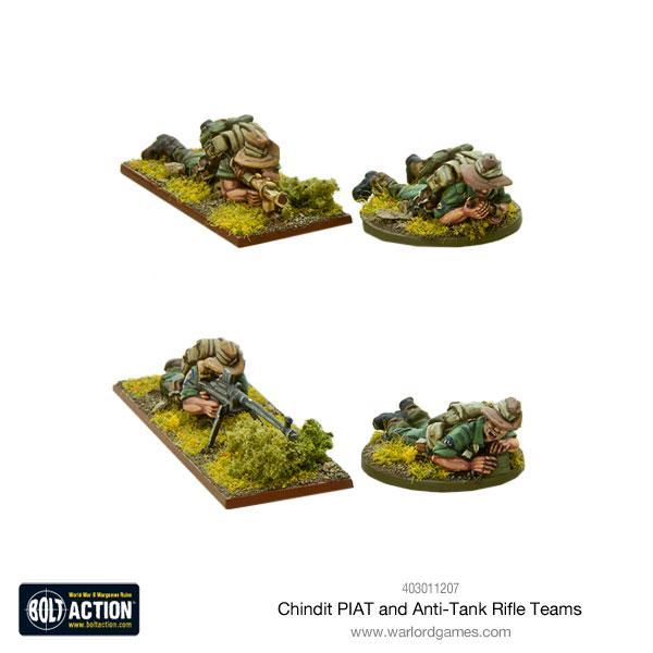 Bolt Action - Great Britain - Chindit PIAT and anti-tank rifle teams