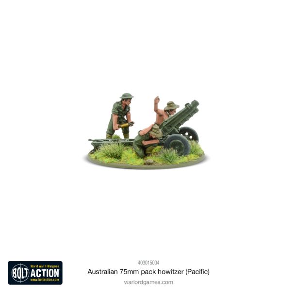 Bolt Action: Australian 75mm pack howitzer (Pacific)