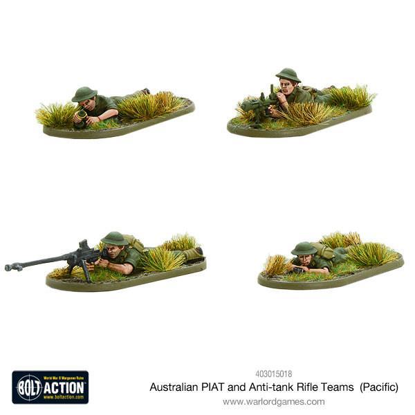 Bolt Action - Australian - Australian PIAT and anti-tank rifle teams (Pacific)