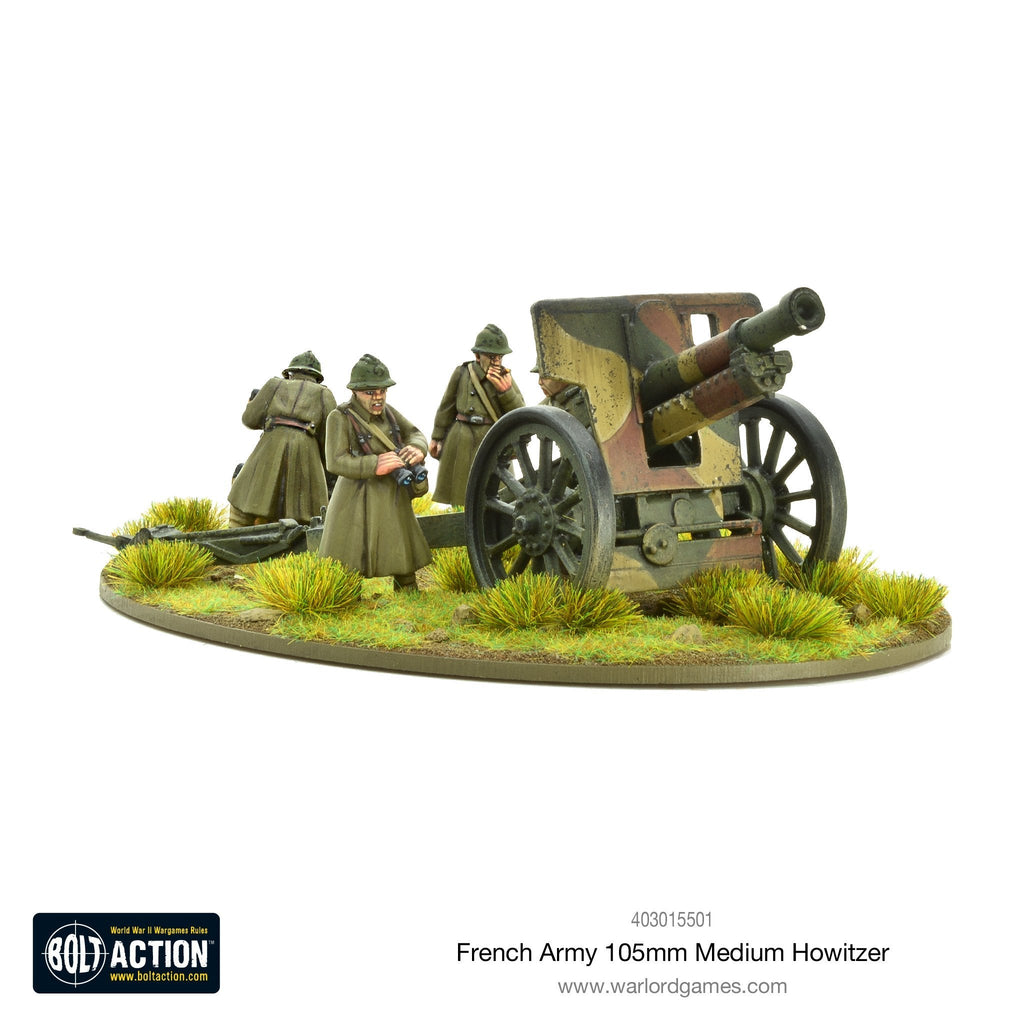 Bolt Action - French  - French Army 105mm Medium Howitzer