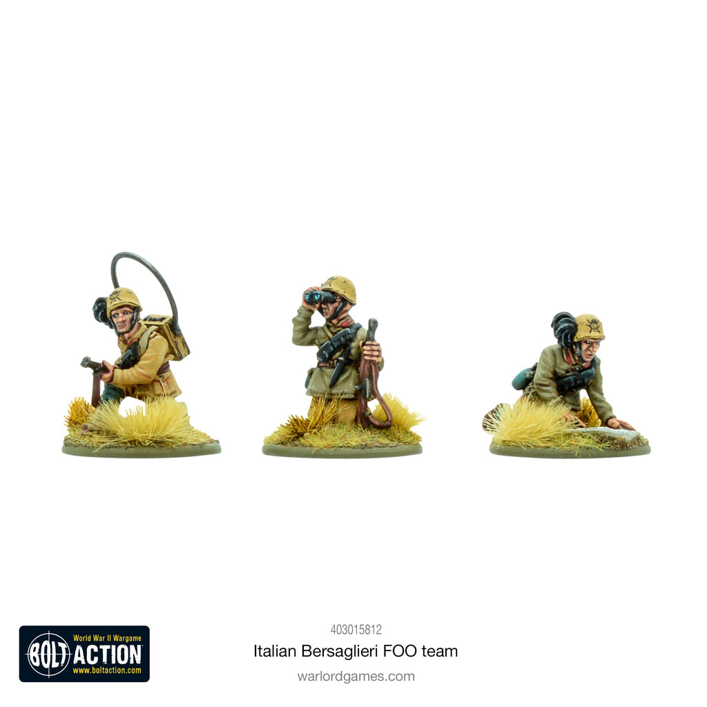 Bolt Action - Italy - Italian Bersaglieri FOO Team