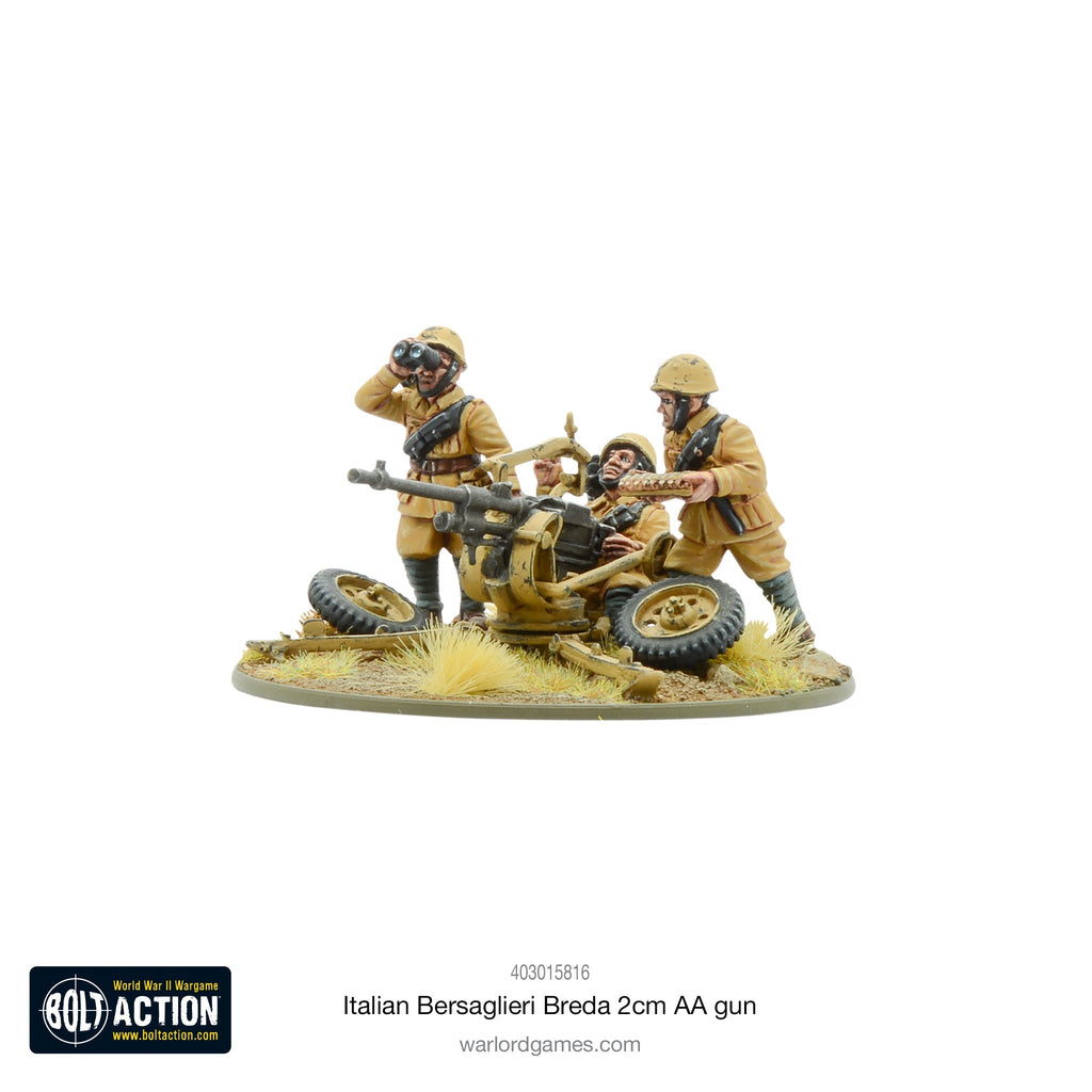 Bolt Action - Italy - Italian Bersaglieri Breda 2cm AA Gun