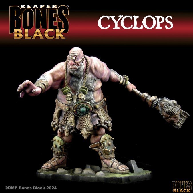 Reaper - 44181 - Bones Black - Cyclops