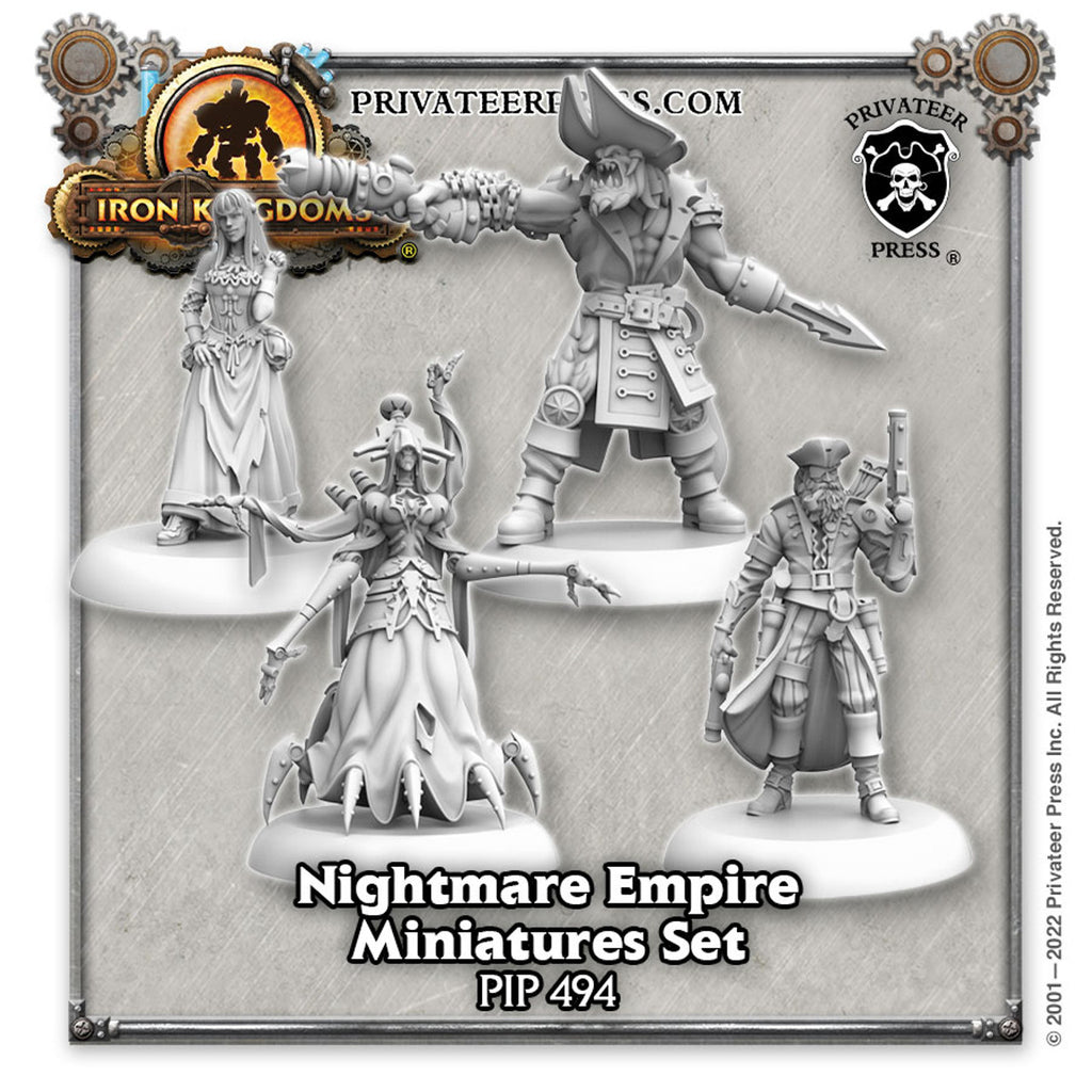 Iron Kingdoms: Requiem – Nightmare Empire Miniatures Set (plastic)