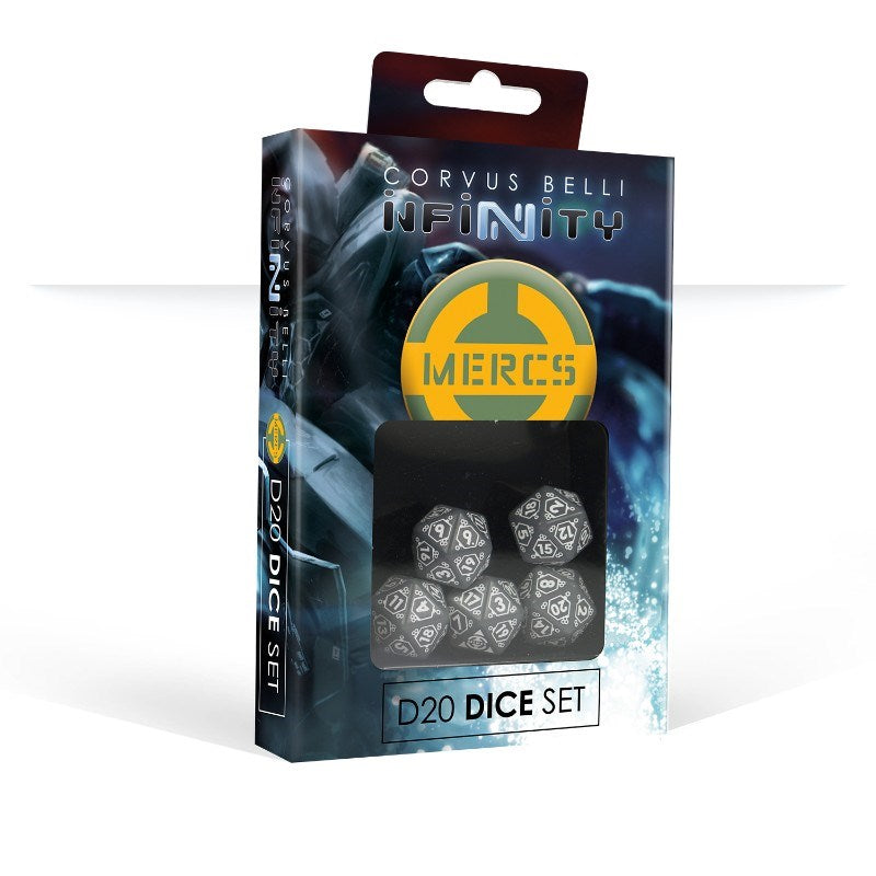 Infinity Mercenaries D20 Dice Set