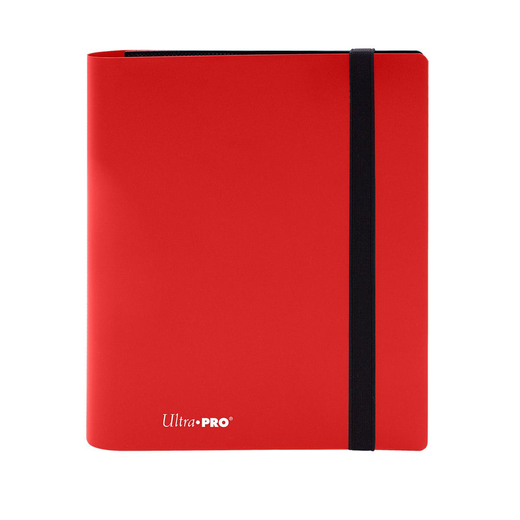 Ultra Pro: UP15379 4-Pocket Card Binder for ECLIPSE Easy Shuffle Protector Sleeves - Apple Red