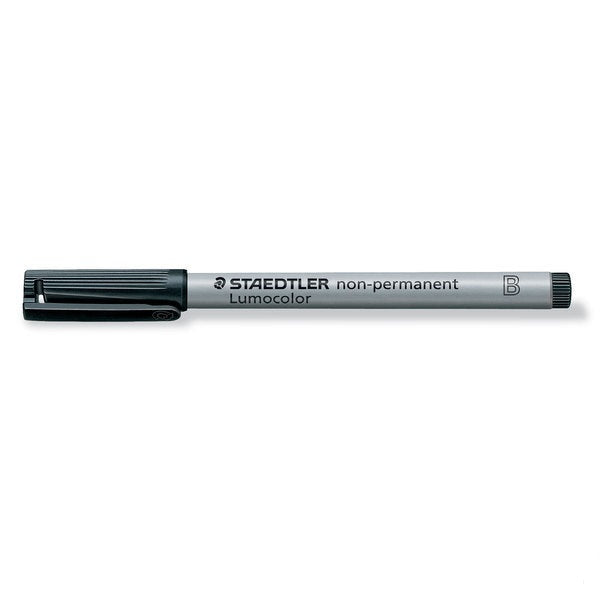 Staedtler Lumocolor Non-permanent Marker - Black - Broad