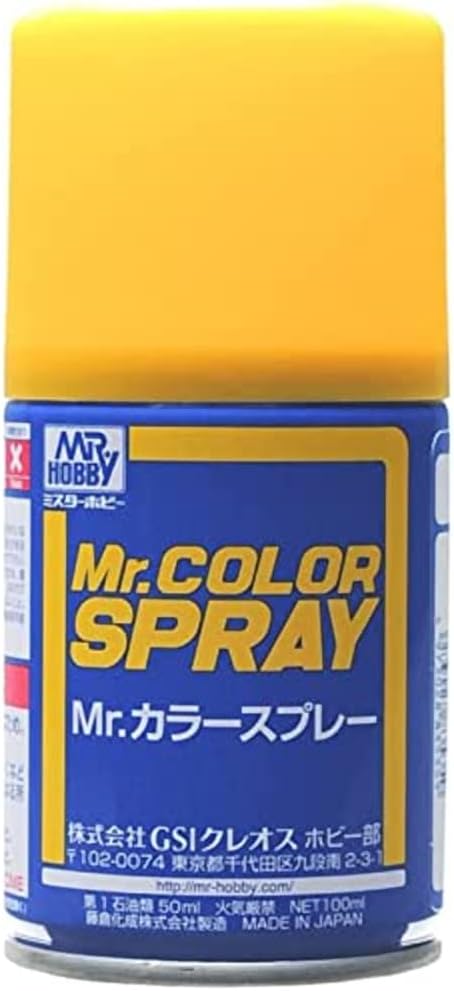 Mr Hobby - S4 - Mr Color Spray Yellow Gloss - 100ml