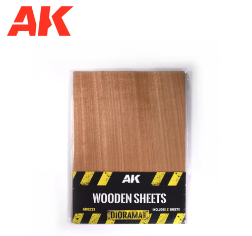 AK Interactive Building Materials - wooden Sheets - AK8233